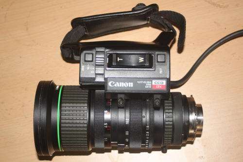 CANON YJ17x9.5B4 KRS SX12 BROADCAST LENS+ WIDE ANGLE LENS