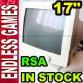 SAHARA 17" 17-inch CRT Monitor WHITE 1280x1024