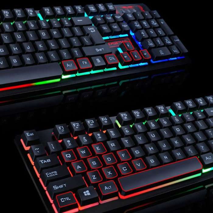 K13 Wired Gaming Backlight Keyboard & Mouse Combo with 104 Keys