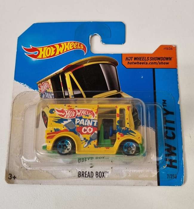 Hot Wheels Bread Box