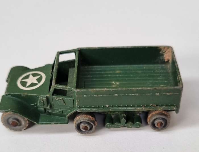 Matchbox Lesney 49A ARMY HALF TRACK M3
