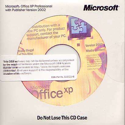 Microsoft Office XP Professional with Publisher 2002