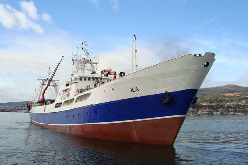RIO SOLIS III ``ILA`` fishing vessel Ashtray