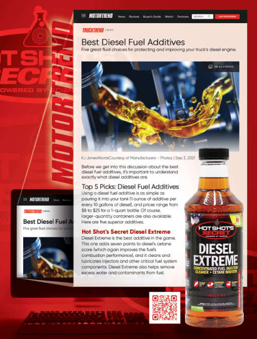THE BEST DIESEL ADDITIVE - HOTSHOT SECRET`S DIESEL EXTREME