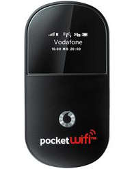 Pocket WiFi Vodafone 4G LTE and 3G Network capable- Fast and portable connects 5 users-FREE DELIVERY