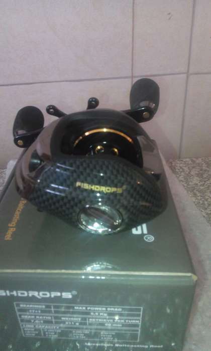 Fishdrops LB200 Bait casting Reel 18 Ball Bearings Carp Fishing Reel Right Hand