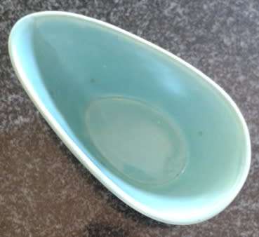 Avocado-shaped Linnware / Linn Ware Style Serving Bowl