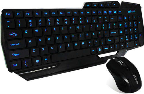 Keyboard and Mouse Combo - Astrum Elete Combe GM Deskset Game Keyboard and USB Mouse