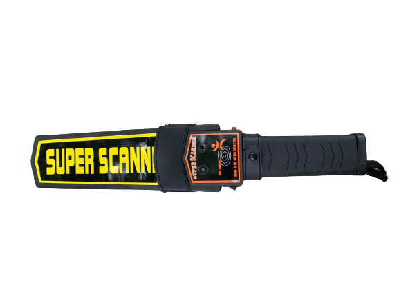 Super Scanner wand Metal Detector (MD-3003B1)(Black)