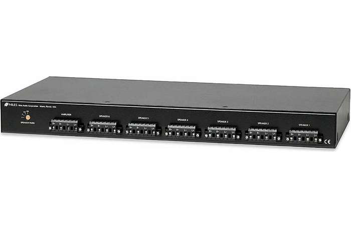 Niles SSVC-6 - 100W Six-Pair Speaker Selector with Volume Controls