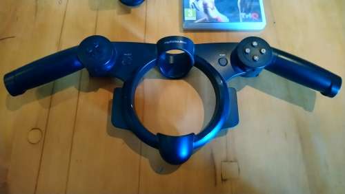 Playstation bundle, Camera, racing wheel and game