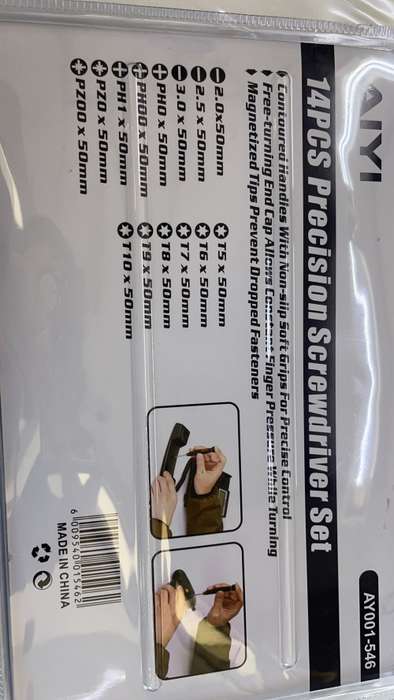 14 pcs screwdriver set  / screwdriver