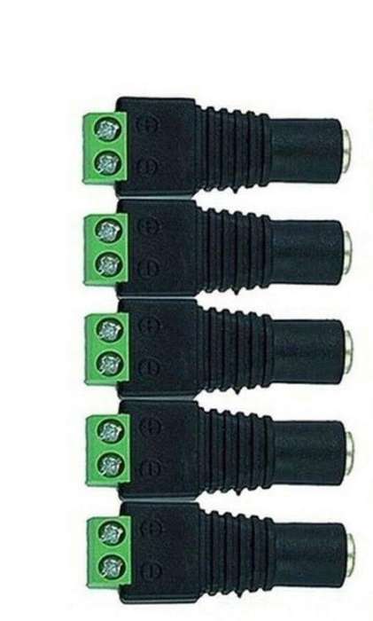 DC Power CONNECTOR Female For CCTV Camera Pack of 10