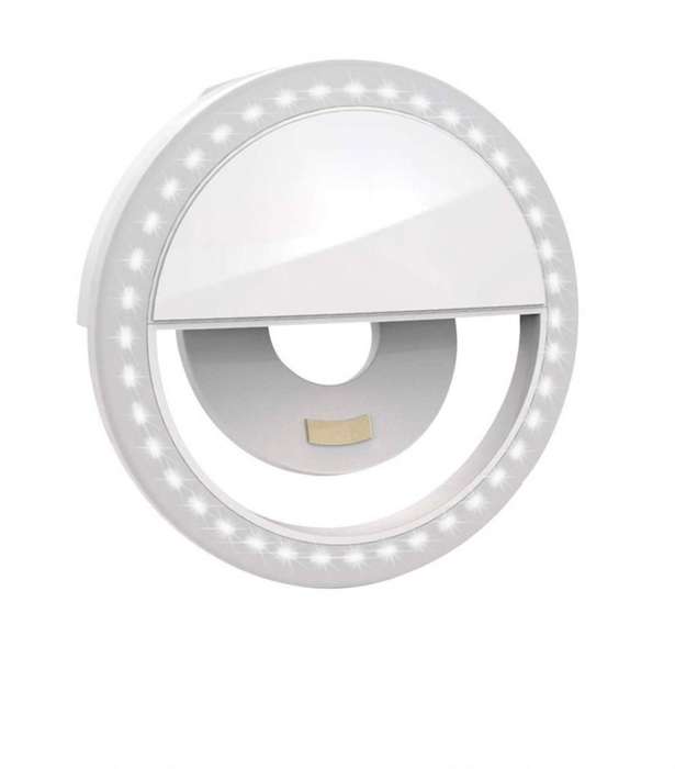 Rechargeable Clip-on Selfie Ring Light