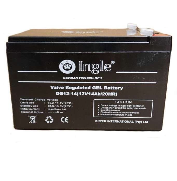 12V 14AH Gel Battery