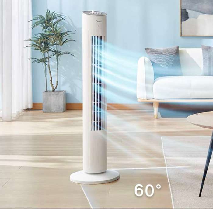 45w 3 speed Oscillating Portable Tower Fan