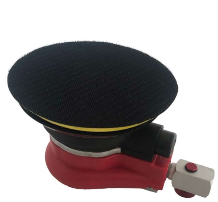 Matte Surface Circular Pneumatic Sandpaper Random Orbital Air Sander