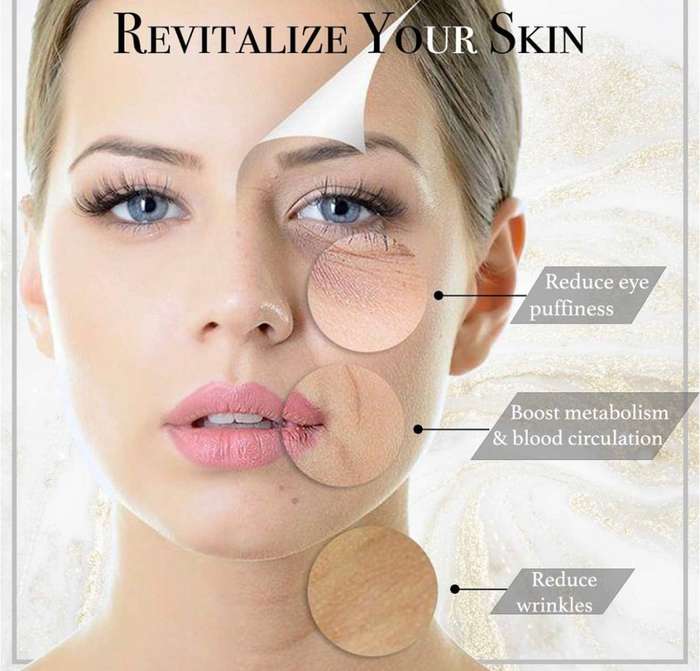 Real Mineral Stone Face Roller & Gua Sha Set