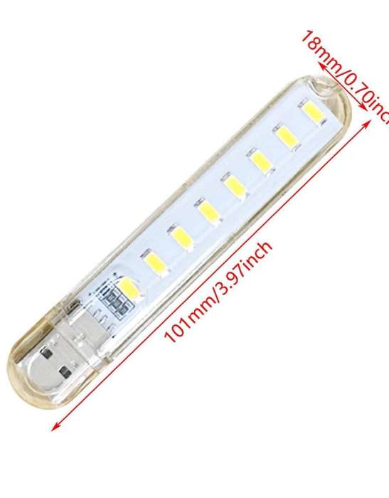 Portable Mini 8-LED USB Light