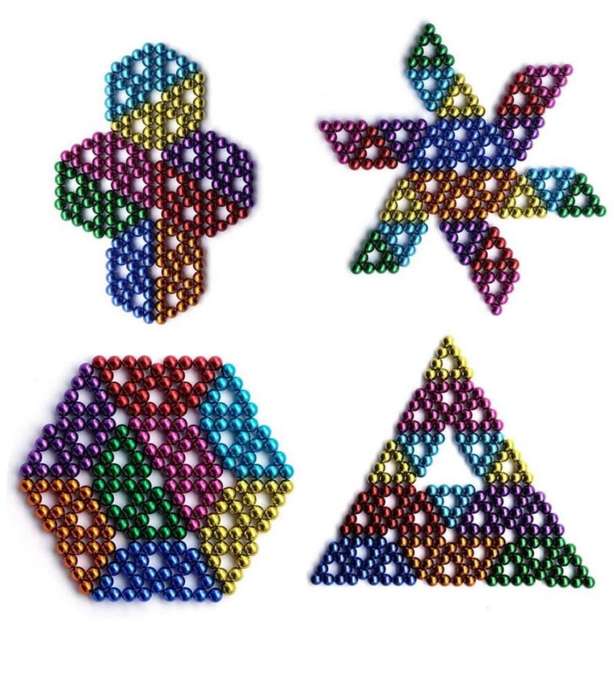 Rainbow Magnetic Balls