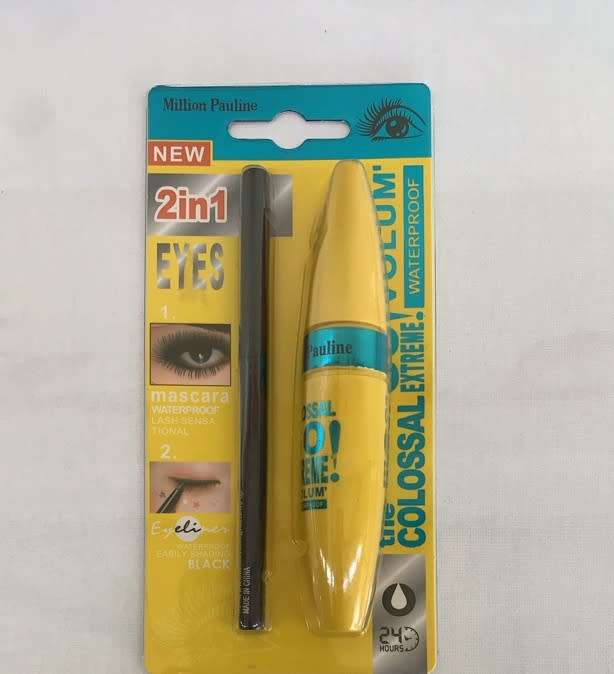Eyelash Mascara Waterproof Mascara Thick Fiber Long Cu