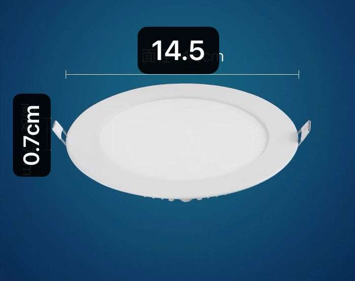 Led Panel light /9w/6500k