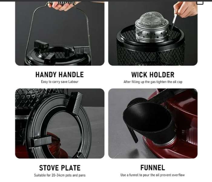PandaParaffin Heater Stove AZ-1906-2006-0932