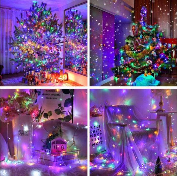 10M LED Fairy Light Christmas Light Extendables-Mix Colour