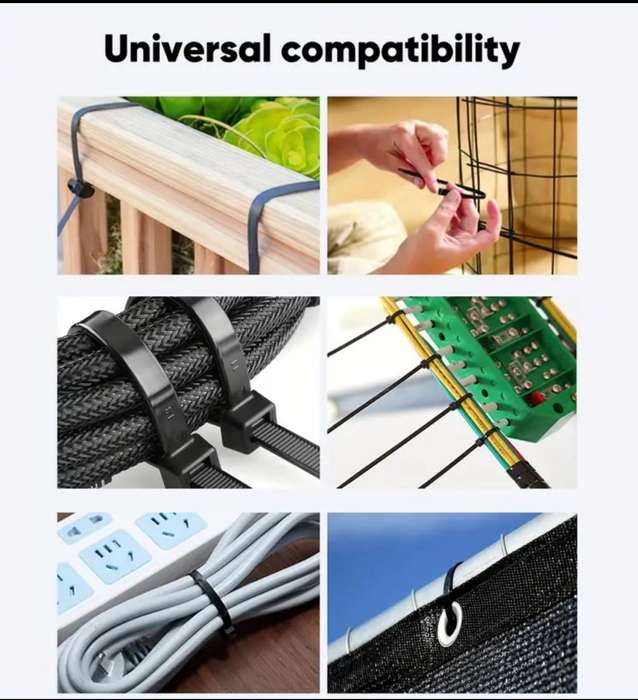 Plastic Cable Tie-4 X 300mm Pack of 50Pieces