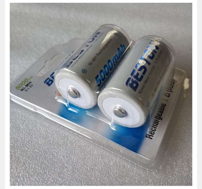 Beston D/R20 1.2V 5000mAh Reachargeable Battery Pack