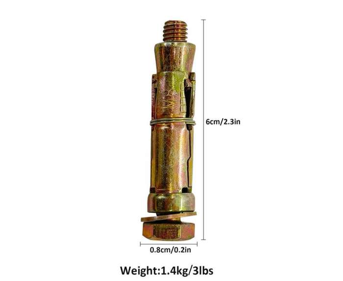 Aiyi Expansion Screw Bolt M8-4Pieces