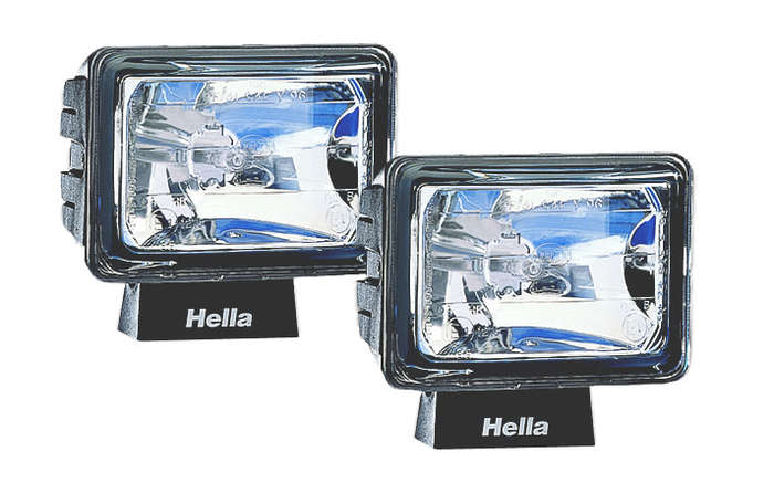 HELLA FOG LAMPS COMPLETE KIT FOR CARS OR MOTORCYCLES