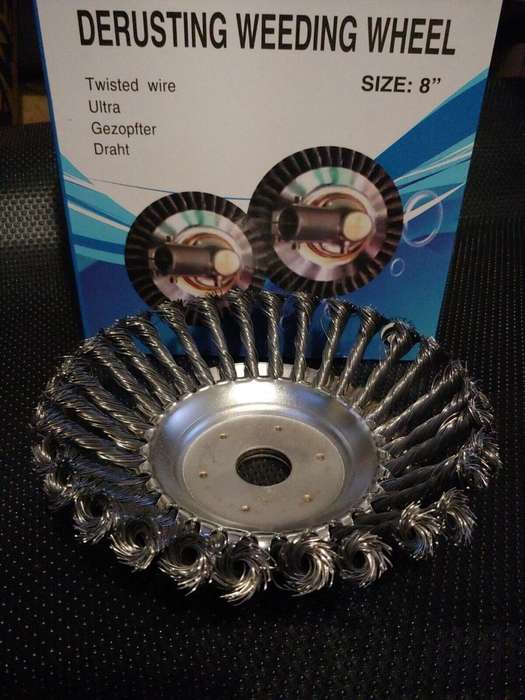 DERUSTING WEEDING WHEEL 8`