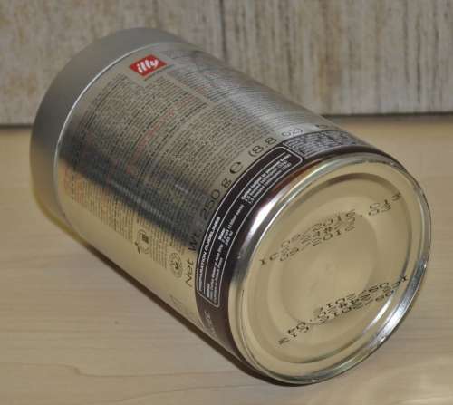 Contemporary Collectible illy Filter Coffee Tin