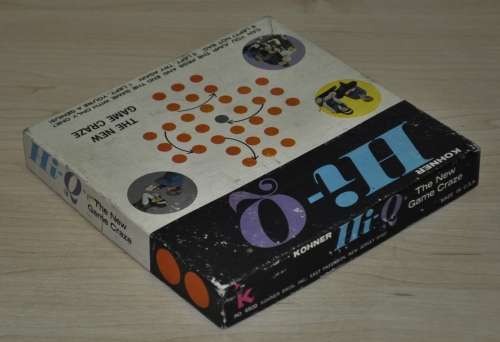 Vintage, Collectible Hi-Q Strategy Game No. 6920 c1970 by Kohner Bros. Made in the US