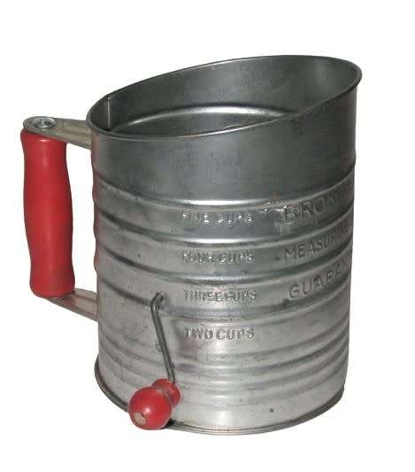 Vintage Bromwell`s 5 Cups Measuring-Sifter - Made in the USA