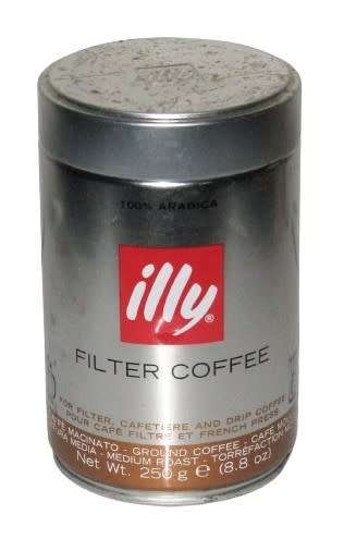 Contemporary Collectible illy Filter Coffee Tin