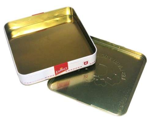 Collectible, Contemporary Villars Liqueur filled Chocolates Tin