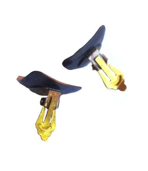 Retro/Vintage Copper and Brass Clip-on Earrings