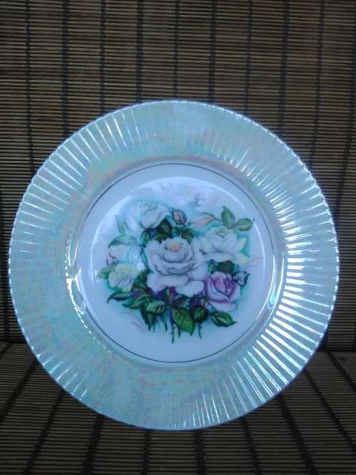 antique Vintage pearl plate