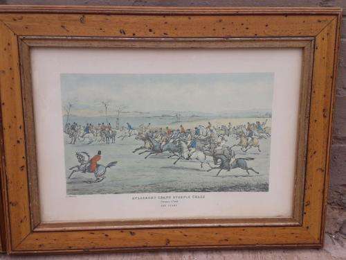 100%SCARCE AND EXTREMELY RARE PRINTS By (W. ALKEN DEL) IN LATE 18th century FRAMES 1901 F