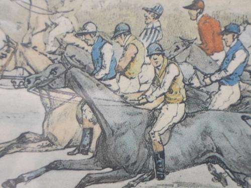 100%SCARCE AND EXTREMELY RARE PRINTS By (W. ALKEN DEL) IN LATE 18th century FRAMES 1901 F