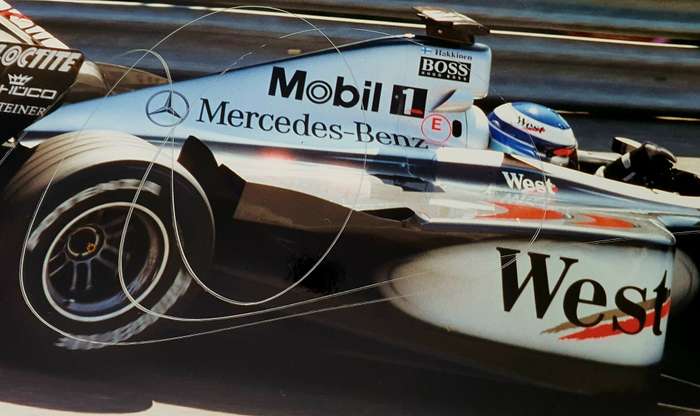 ORIGINAL AUTOGRAPH - MIKA HAKKINEN