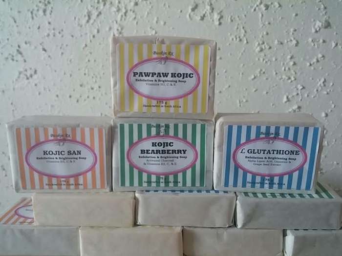 LIGHTENING SOAPS HANDMADE IN SOUTH AFRICA (Face creams & Body lotions made to order! Enquire now)