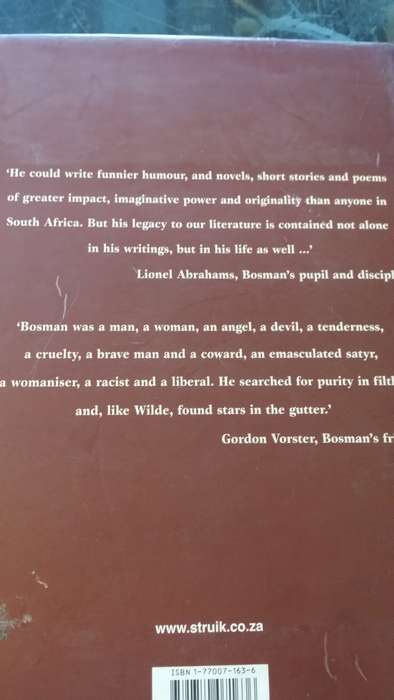 BOOKS - Herman Charles Bosman Between the lines - Valerie Rosenburg