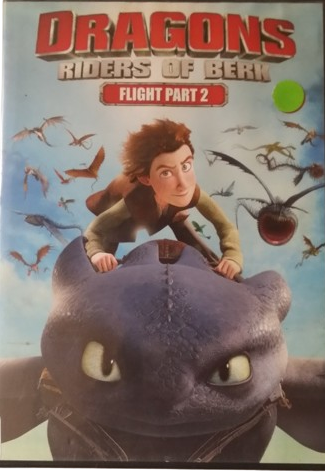 DVD - dragons riders of berk