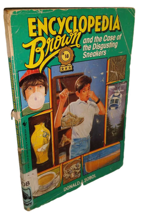 Book -  Encyclopedia Brown and the case of the disgusting sneakers , Donald J Sobol