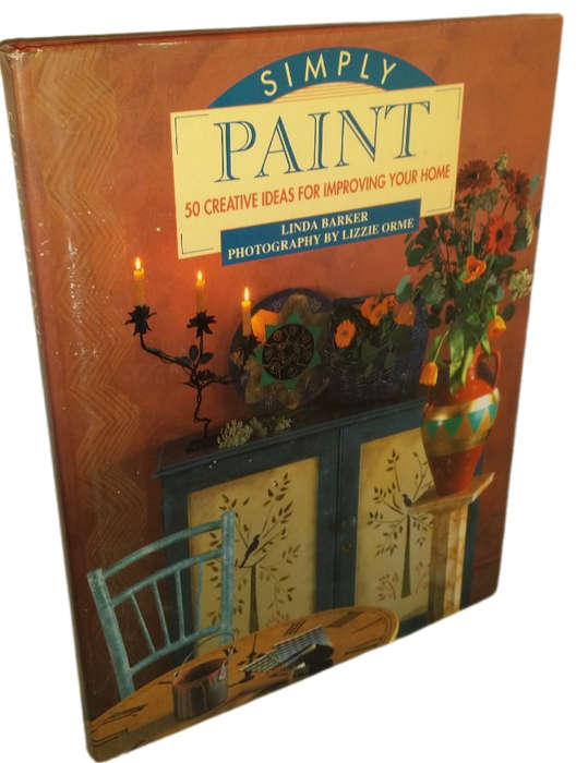 BOOKS - Simply Paint 50 creative Ideas  , Linda Barker