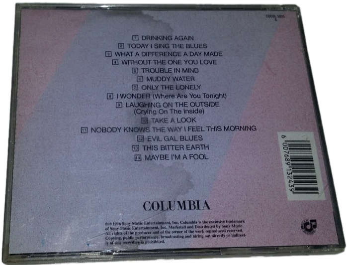 Music CD -  Aretha Franklin sings the blues