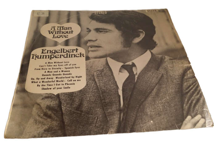 LP Vinyl Records -  Engelbert Humperdinck - A Man without Love